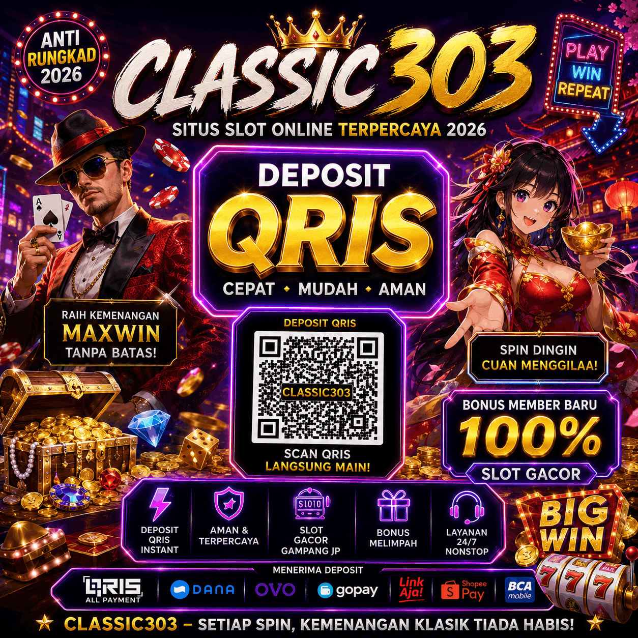 CLASSIC303✦Situs Super Gacor Dengan Akses Cepat Setiap Hari